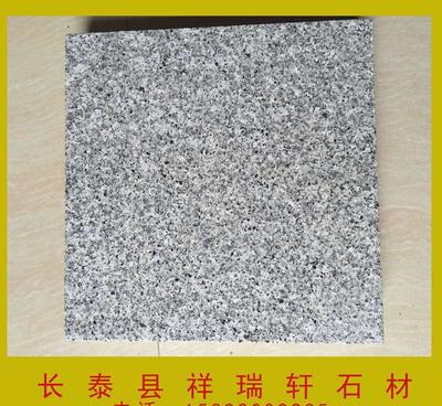 石材G655芝麻白商火烧面薄板大理石花岗岩2CM