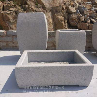 花岗岩大理石石雕树池树盆花盆树钵花钵石头盆惠安石雕工艺工厂